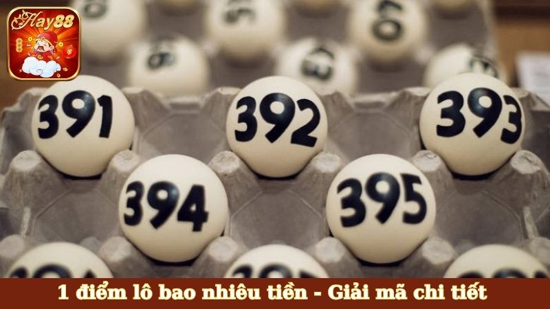 1 điểm lô bao nhiêu tiền