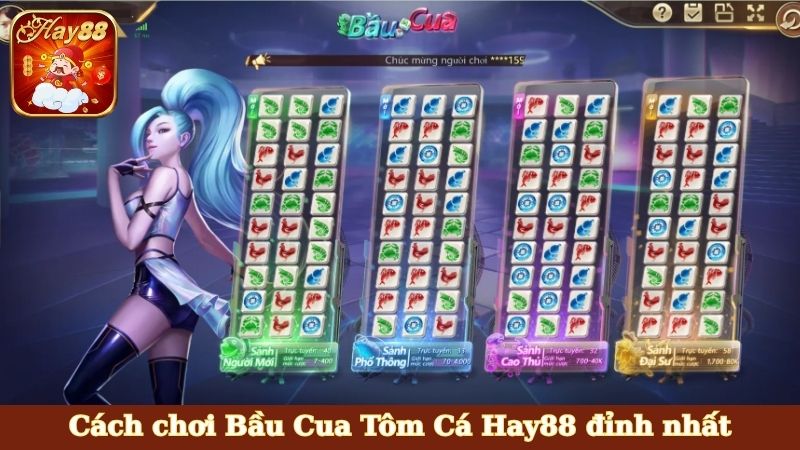 Cách chơi Bầu Cua Tôm Cá