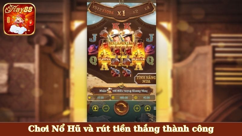 Chơi Nổ Hũ và rút tiền thắng thành công