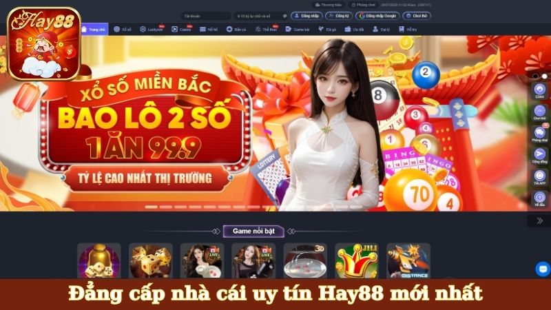 Đẳng cấp nhà cái uy tín Hay88