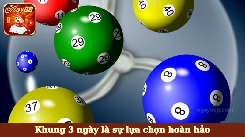 Khung 3 ngày là sự lựa chọn hoàn hảo