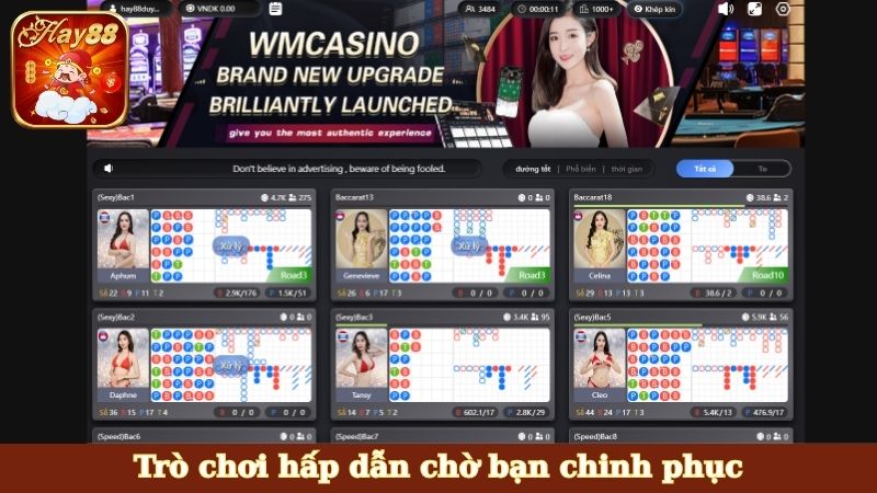 Trò chơi hấp dẫn chờ bạn chinh phục