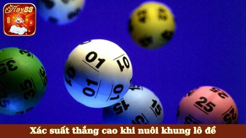 Xác suất thắng cao khi nuôi khung lô đề